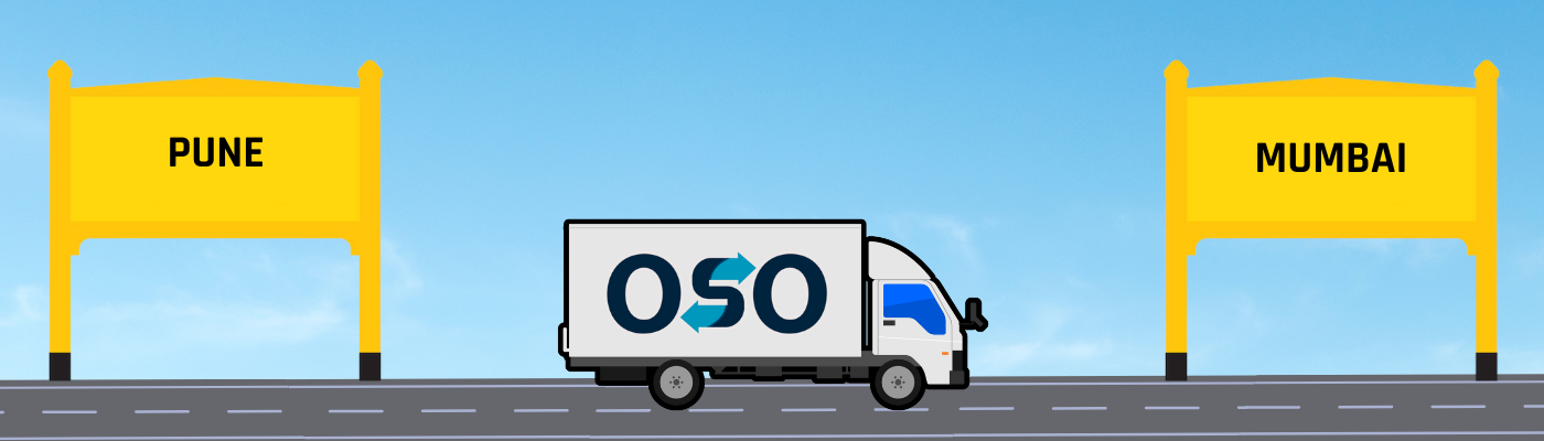 Pune to Mumbai transport, truck service, logistics, tempo service, one-way transport.