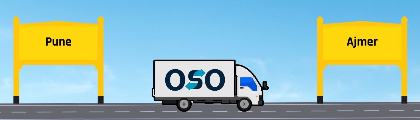 Pune To Ajmer Tempo, Truck Transport & Logistics Service